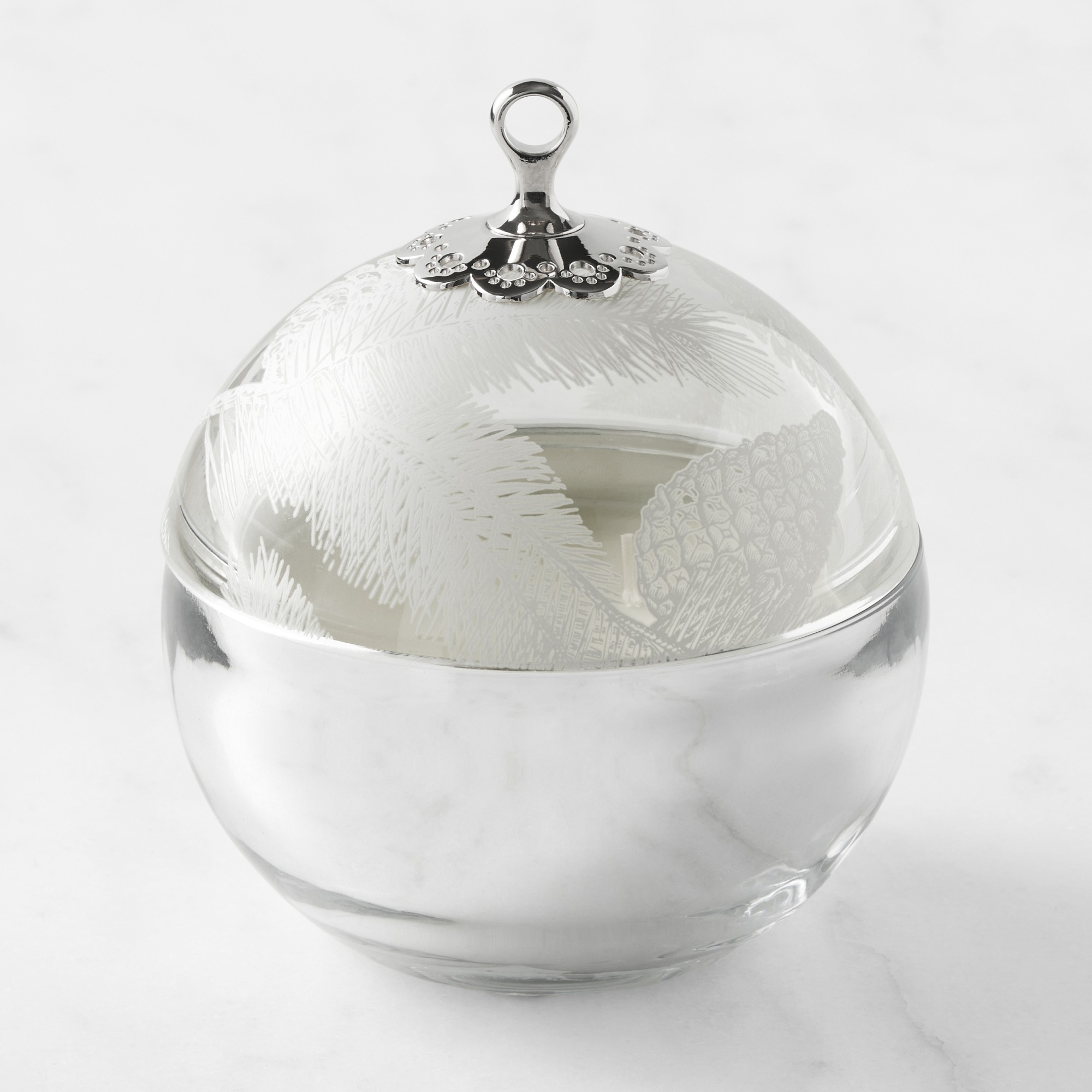 Winter Forest Decorative Ornament Candle