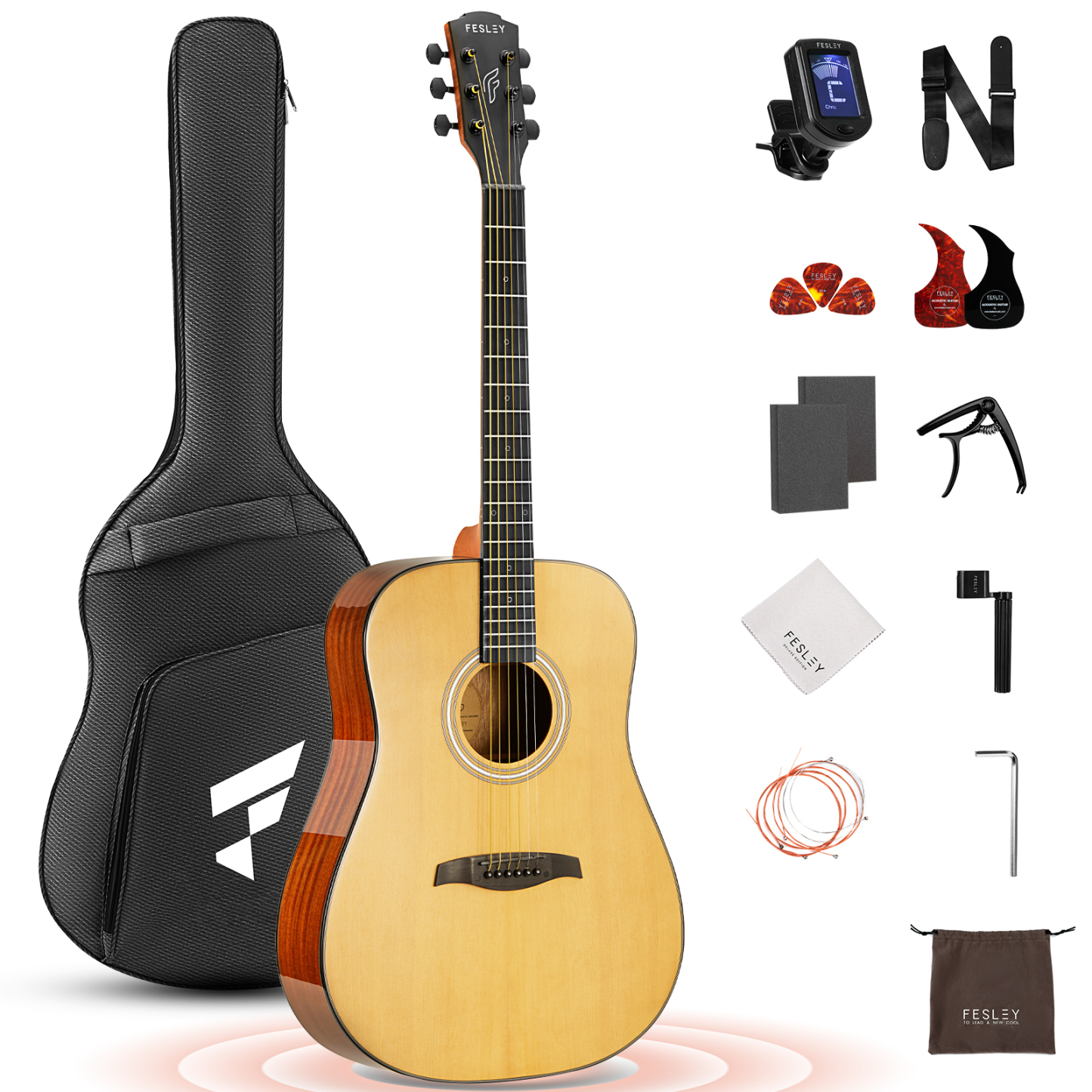 Fesley FD60 Acoustic Guitar Kit