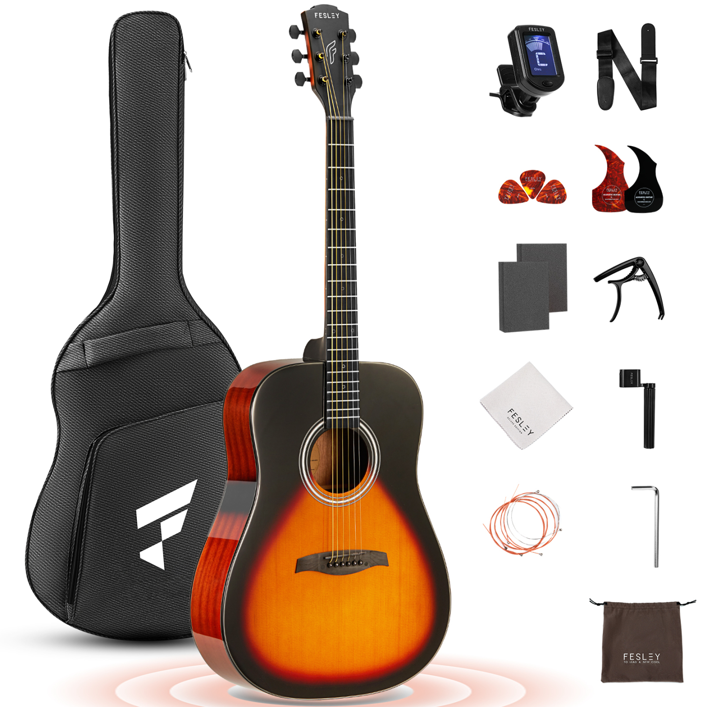 Fesley FD60 Acoustic Guitar Kit