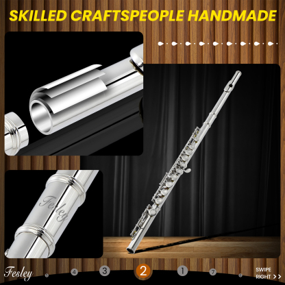 Fesley 16 Keys C Flutes Closed Hole
