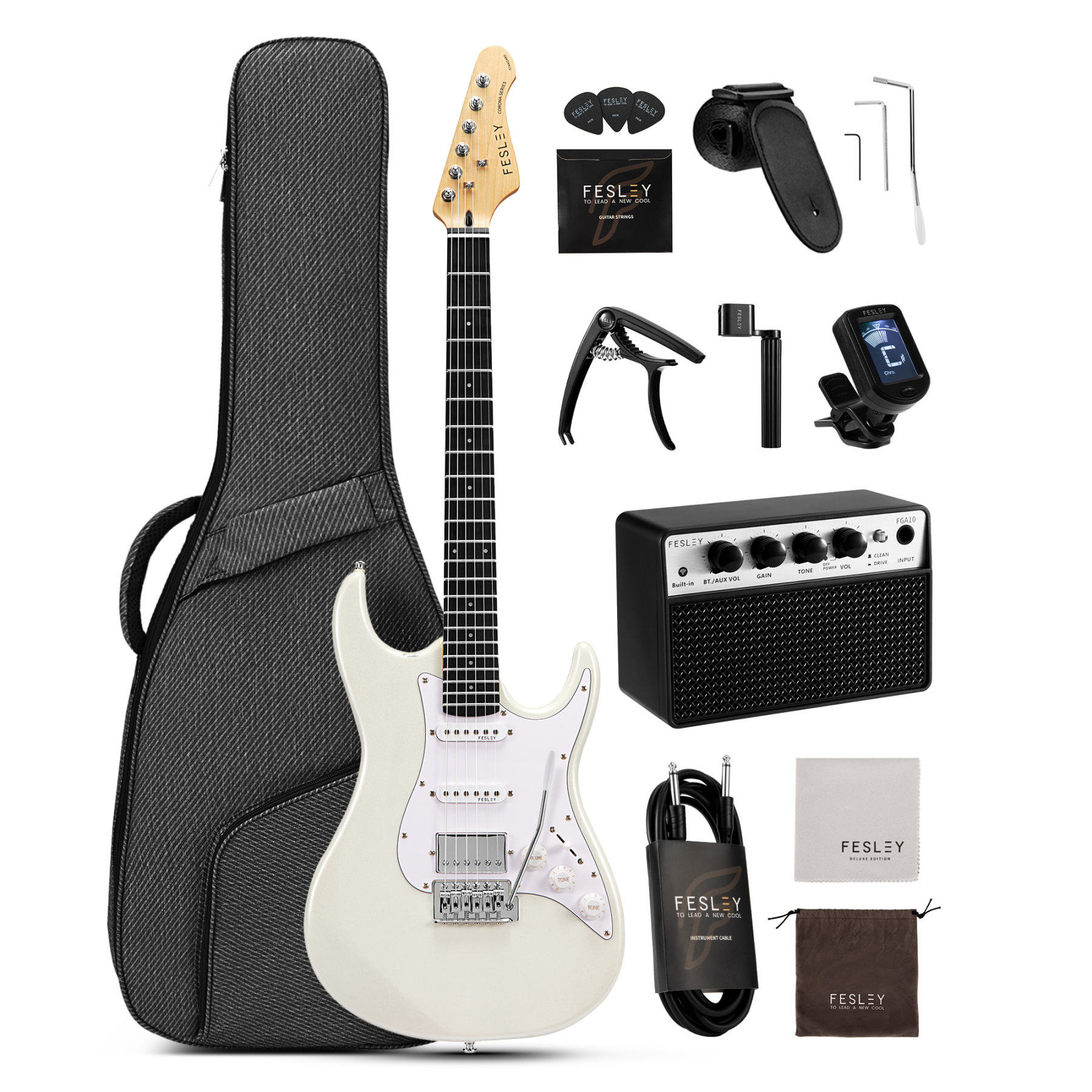 Fesley FST100 39 Inch Electric Guitar