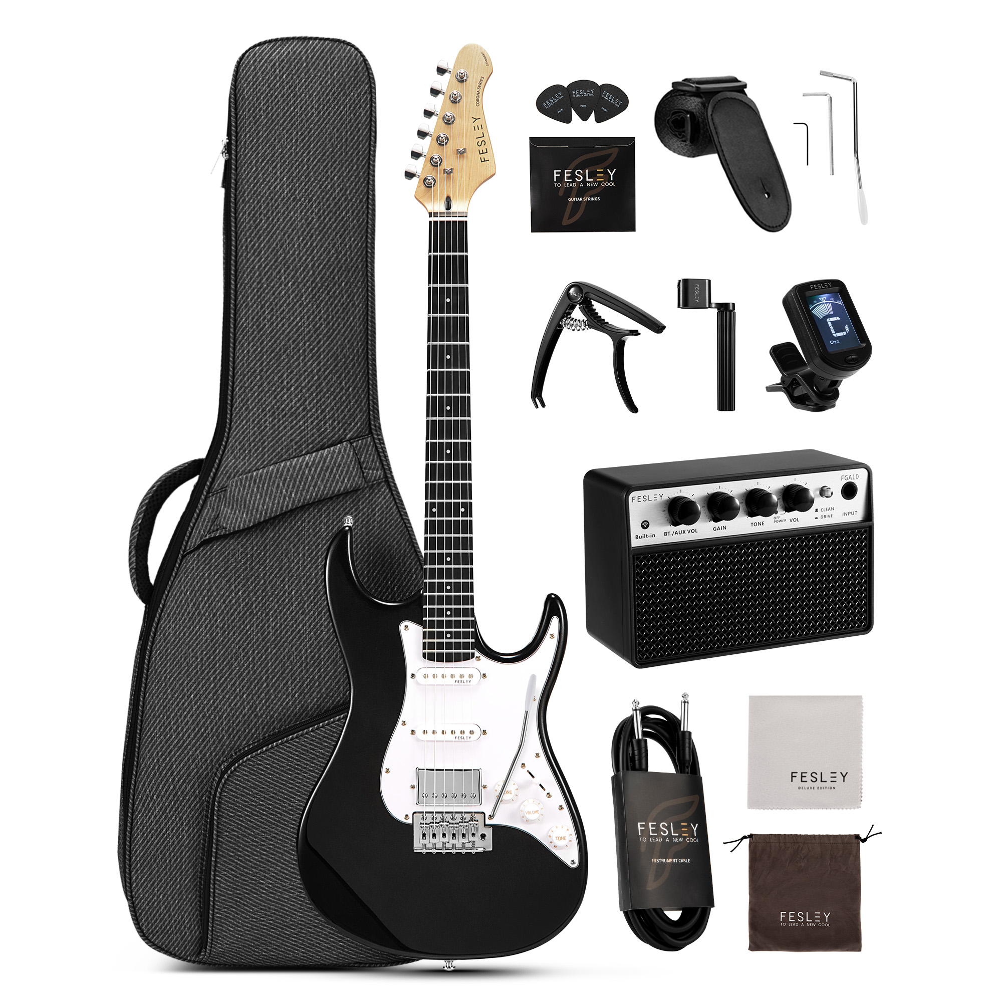 Fesley FST100 39 Inch Electric Guitar