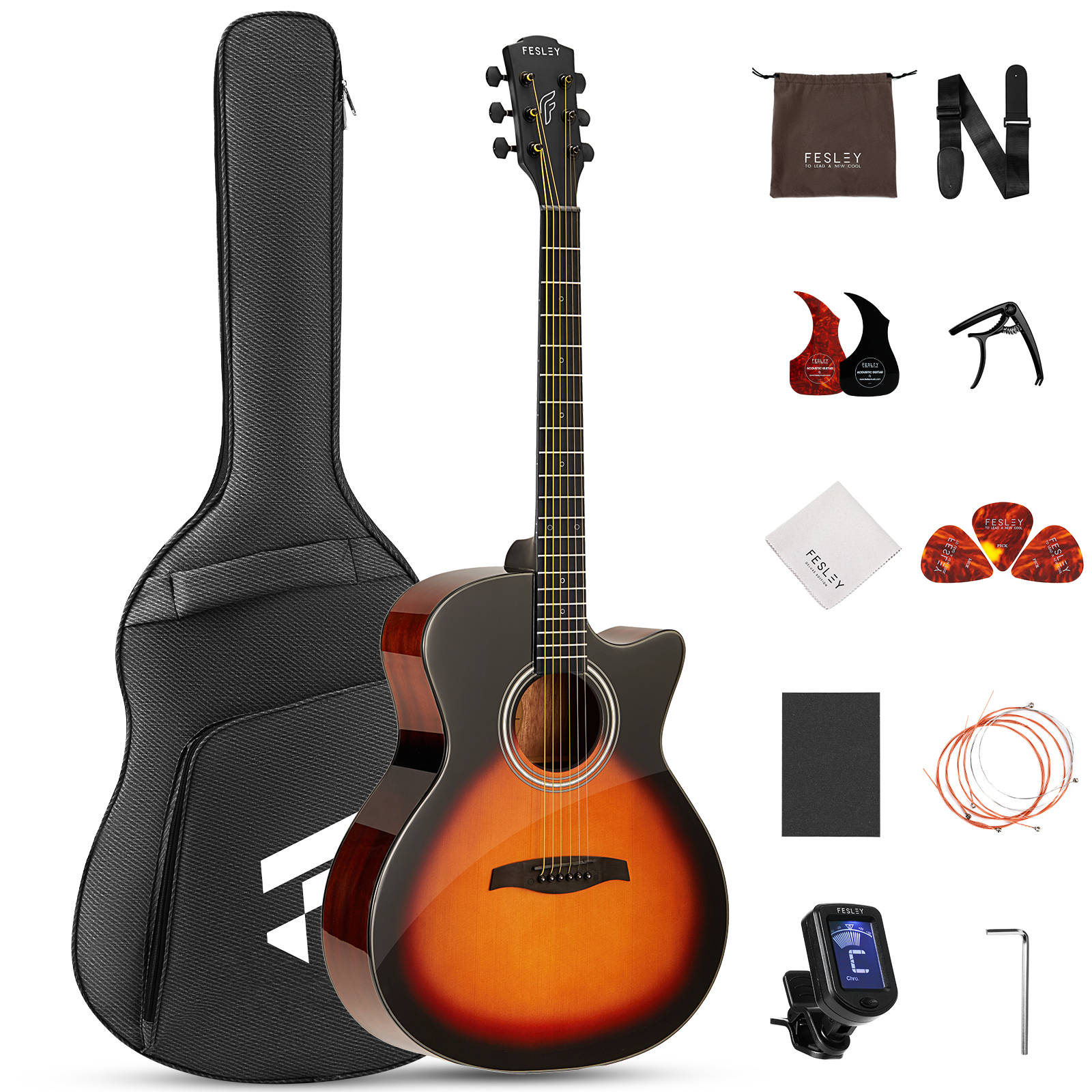 Fesley FF60 Acoustic Guitar Kit