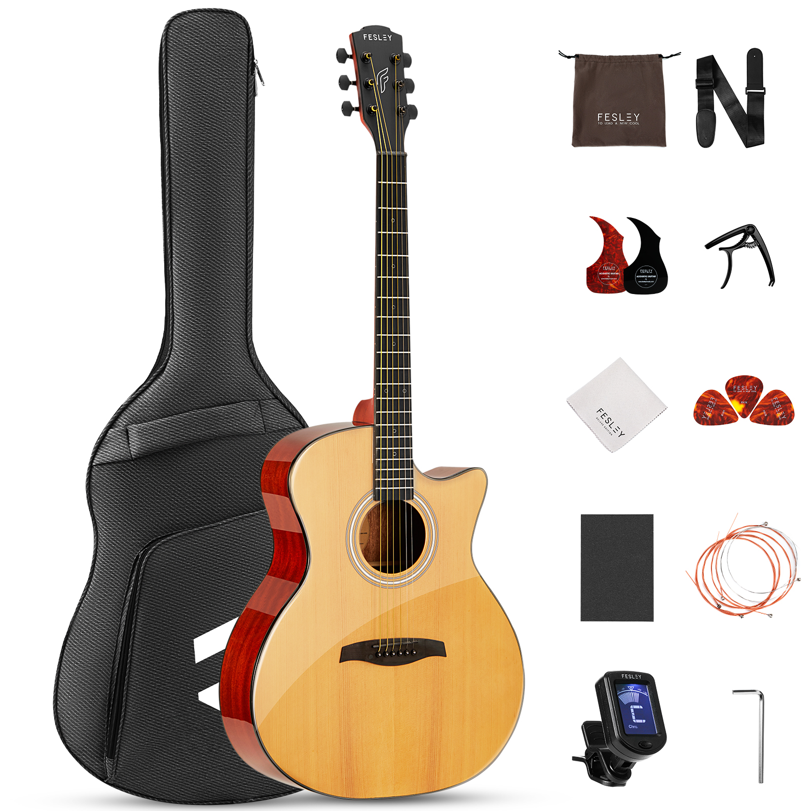 Fesley FF60 Acoustic Guitar Kit