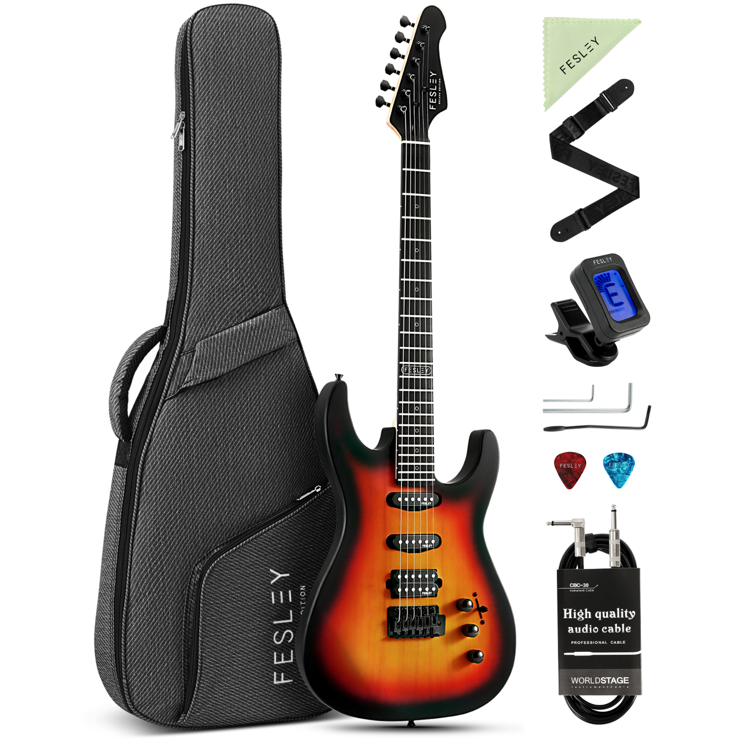 Fesley FST400M 39" Electric Guitar