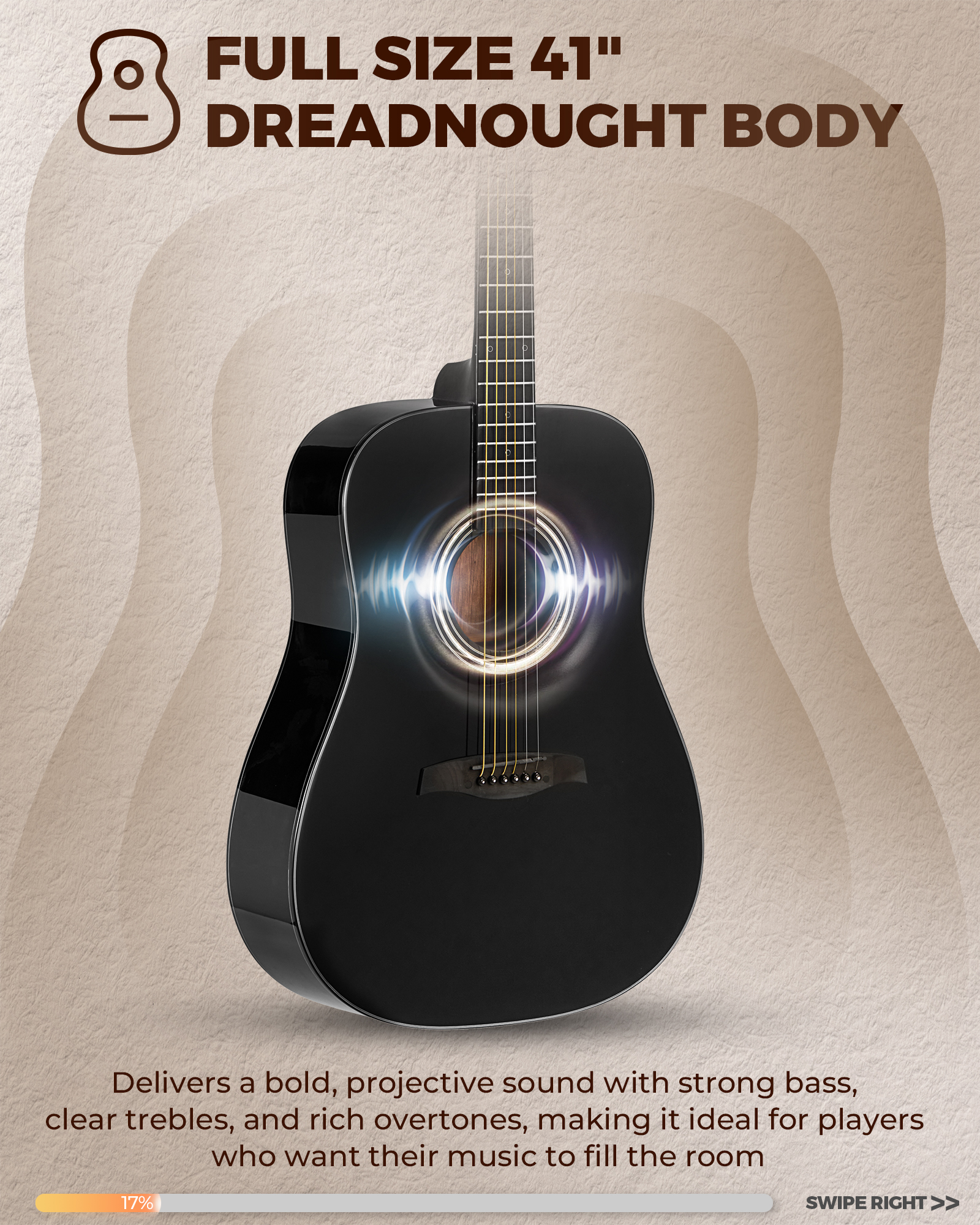 Fesley FD60 Acoustic Guitar Kit