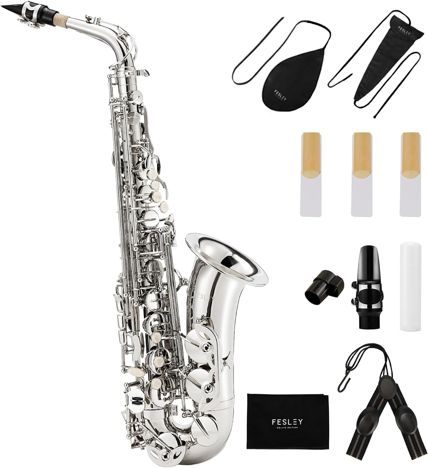 Fesley Saxophone E Flat Alto Saxophone