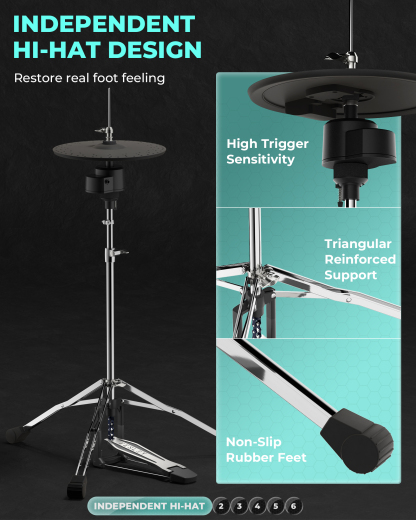 Fesley FED1000 Electric Drum Set