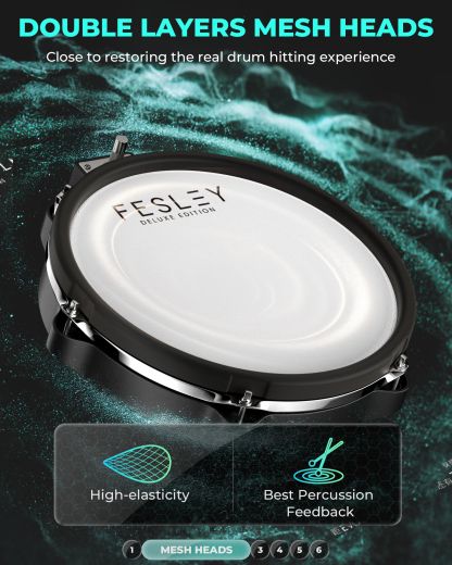 Fesley FED1000 Electric Drum Set