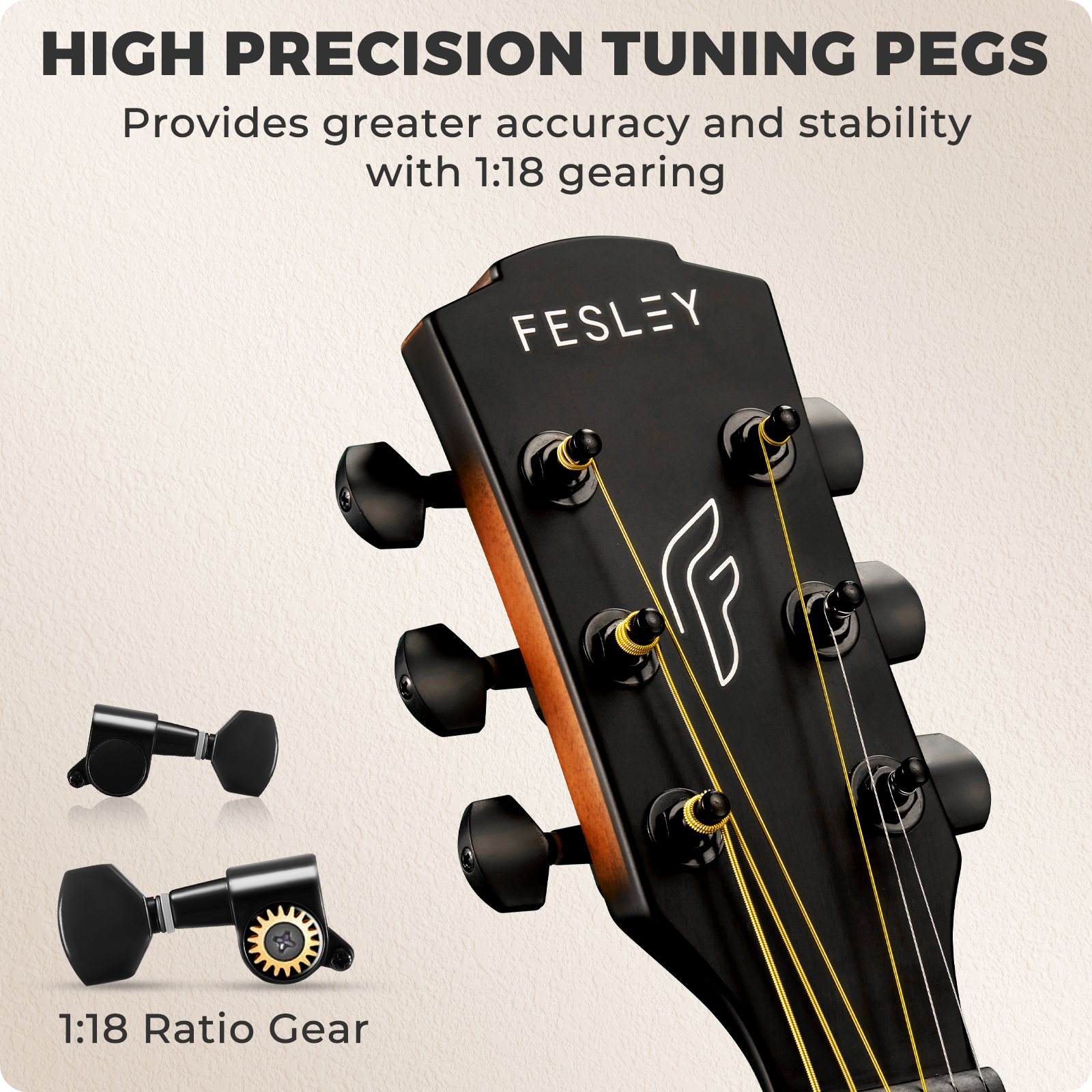 Fesley FF60 Acoustic Guitar Kit