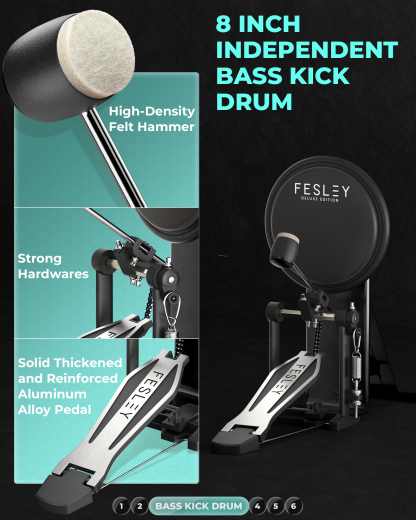 Fesley FED1000 Electric Drum Set