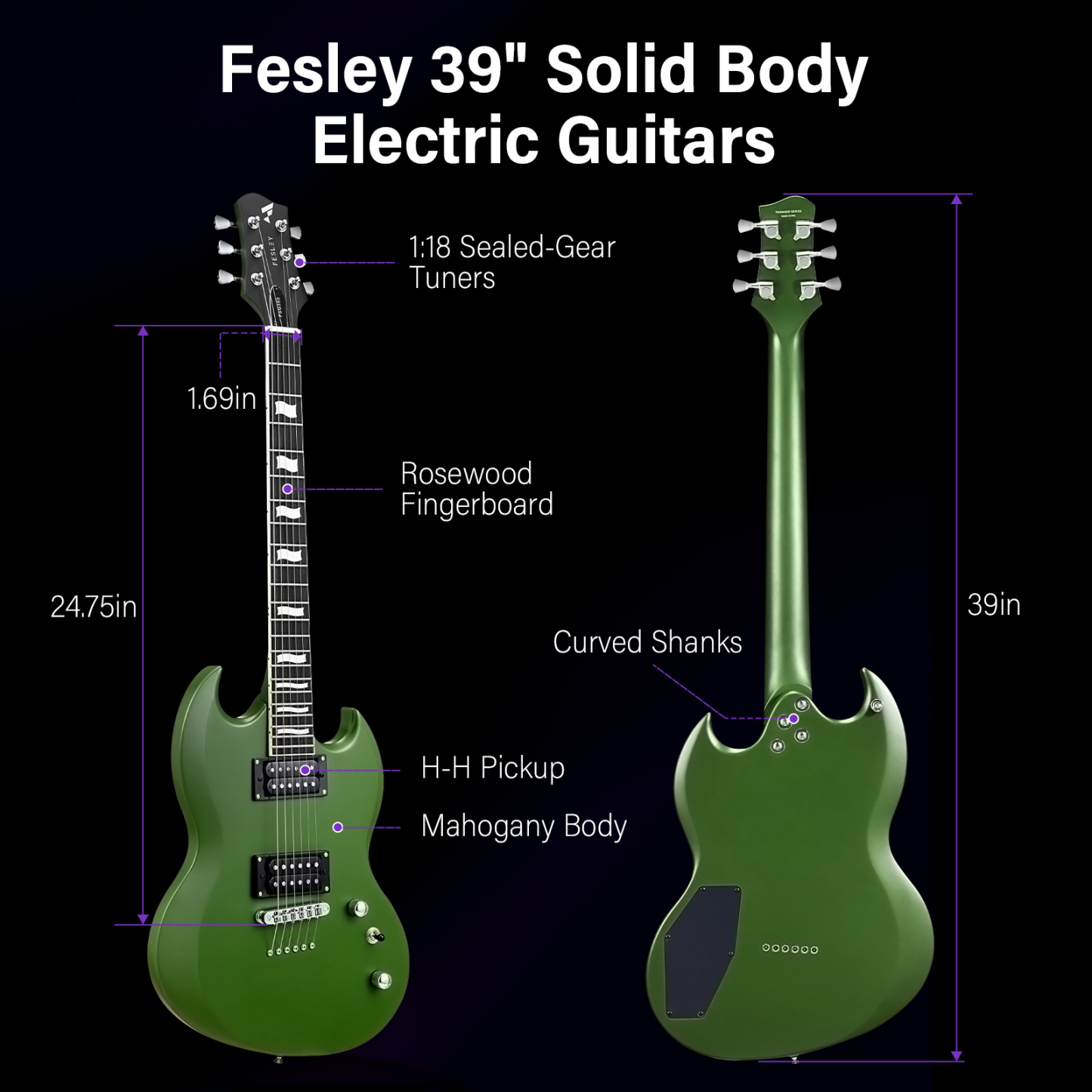 Fesley FSG350 Electric Guitar