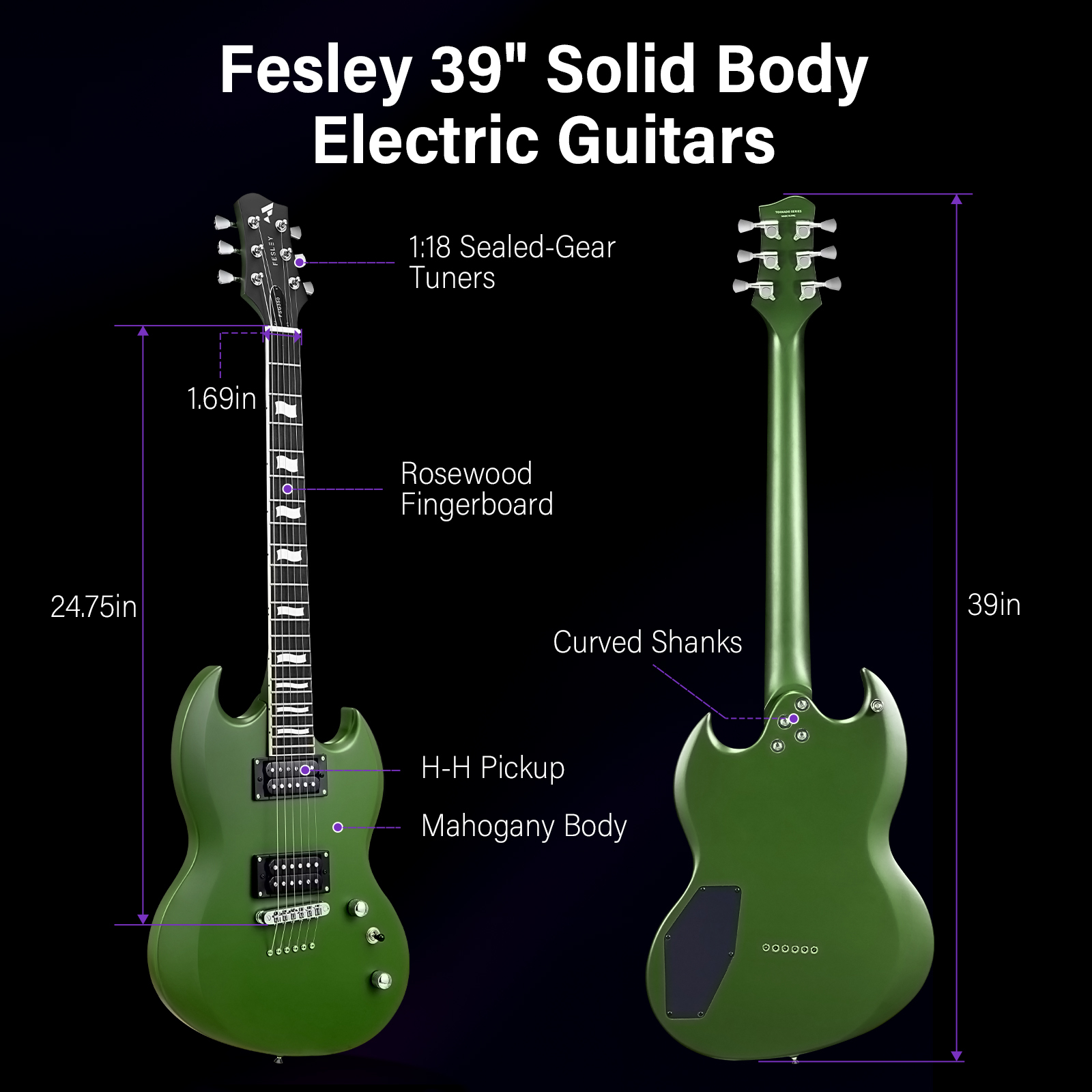 Fesley FSG350 Electric Guitar
