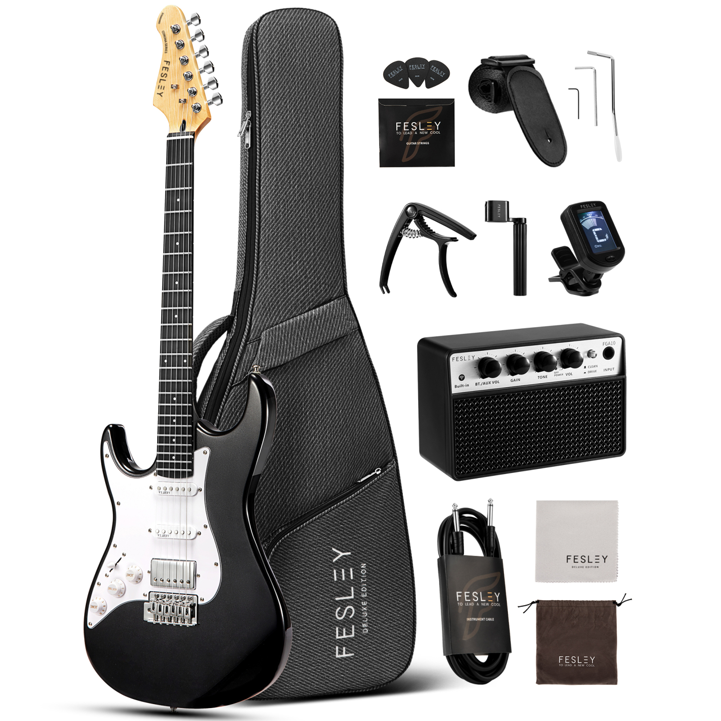 Fesley FST100L Left-Handed Electric Guitar