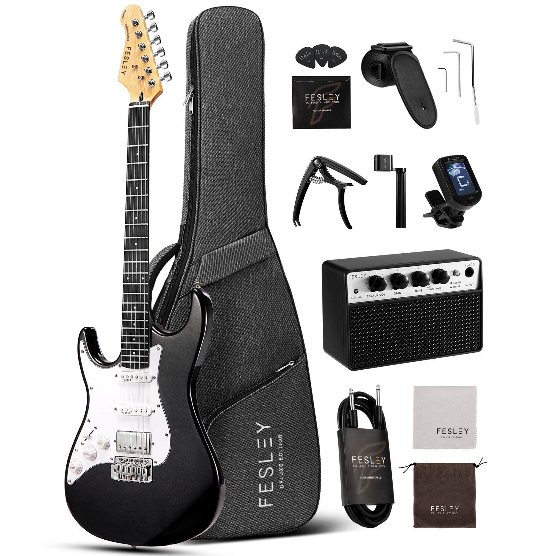 Fesley FST100L Left-Handed Electric Guitar