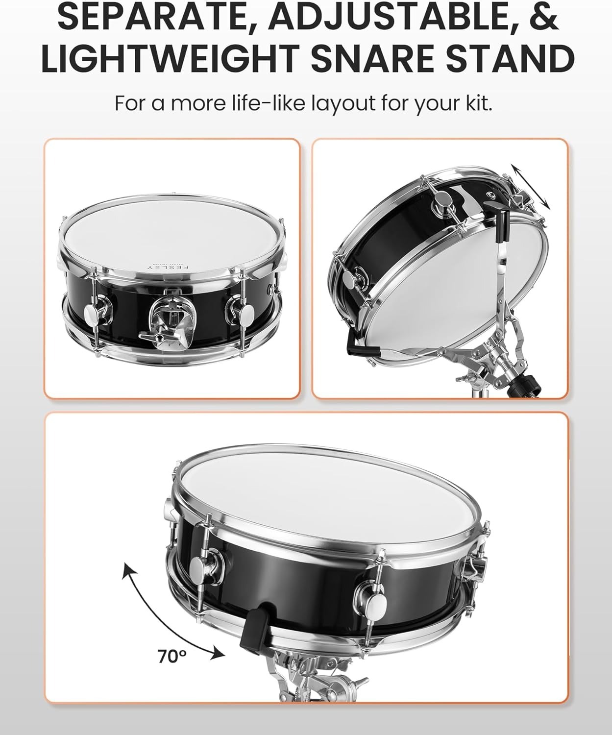 Fesley FED1500W Electric Drum Set