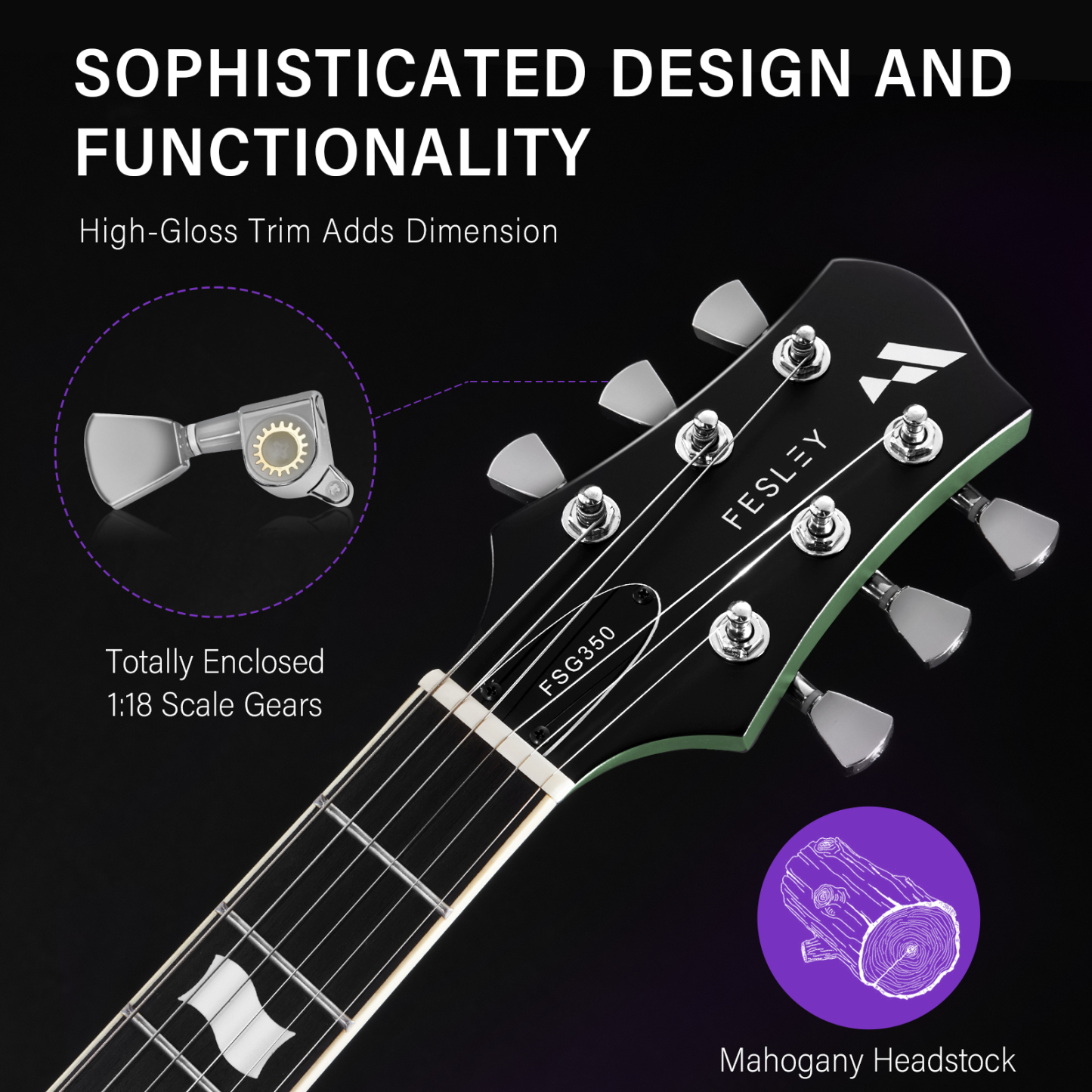 Fesley FSG350 Electric Guitar