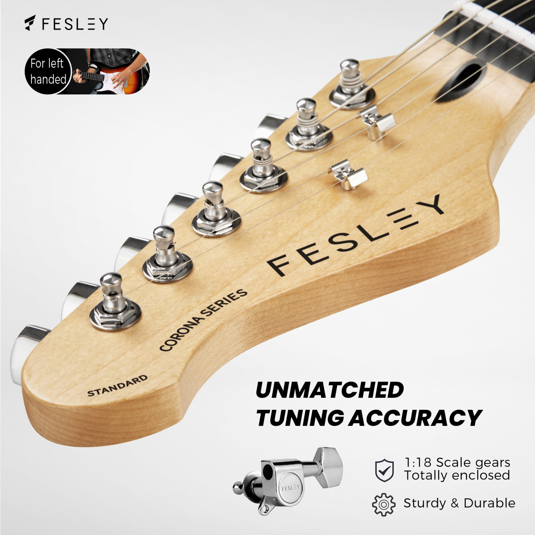 Fesley FST100L Left-Handed Electric Guitar