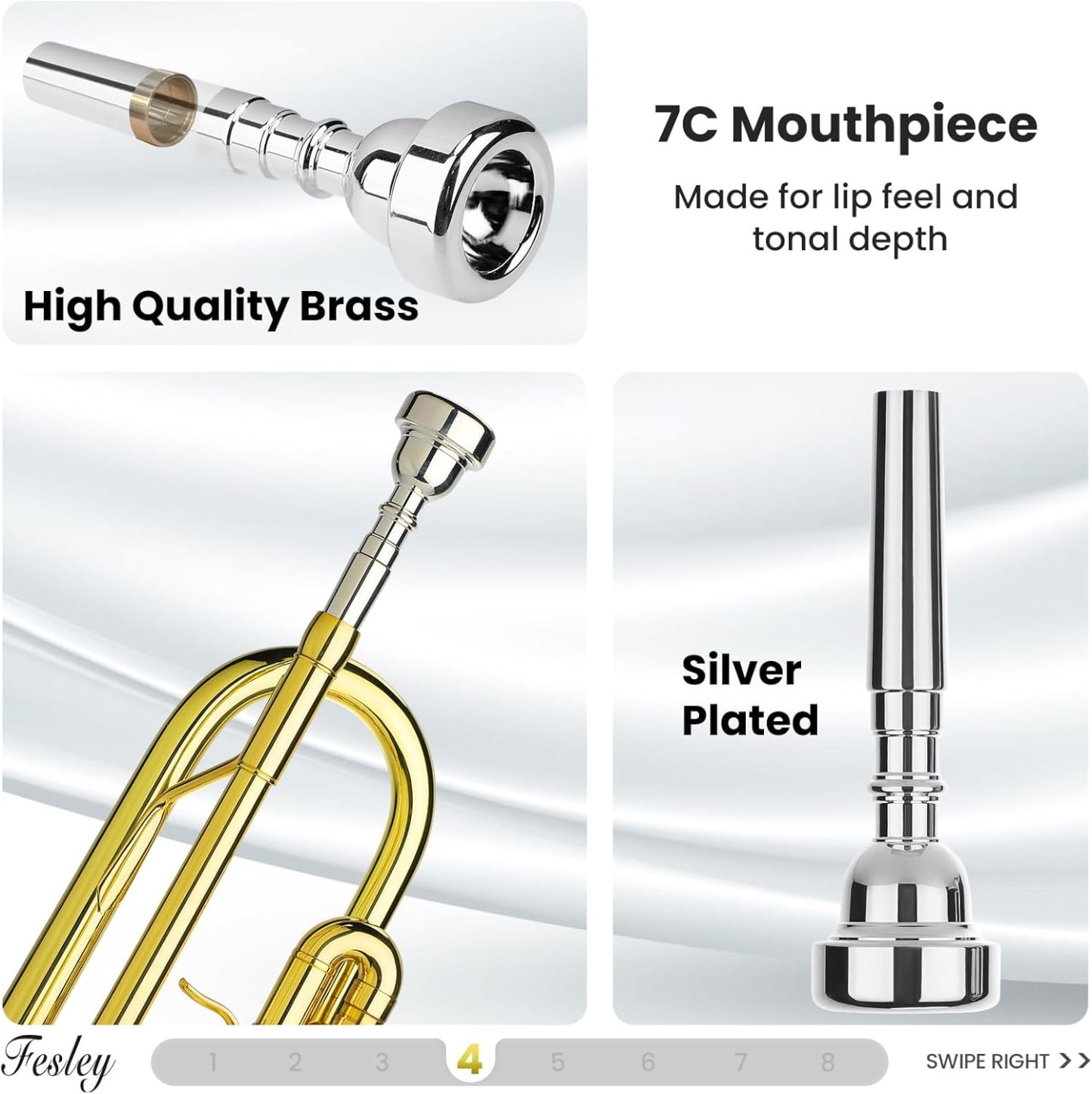 Fesley Bb Standard Trumpet Set