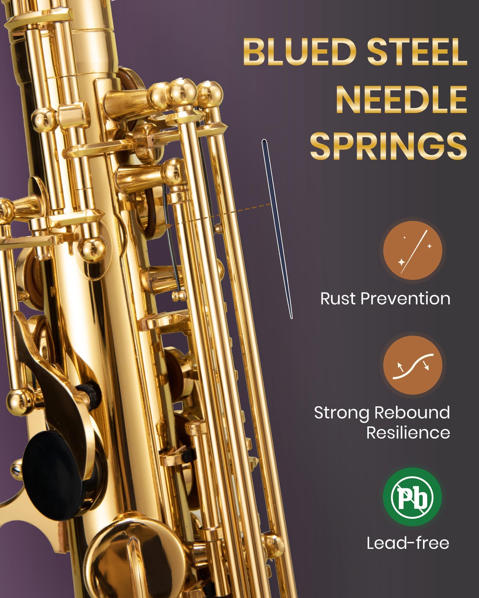 Fesley Saxophone E Flat Alto Saxophone