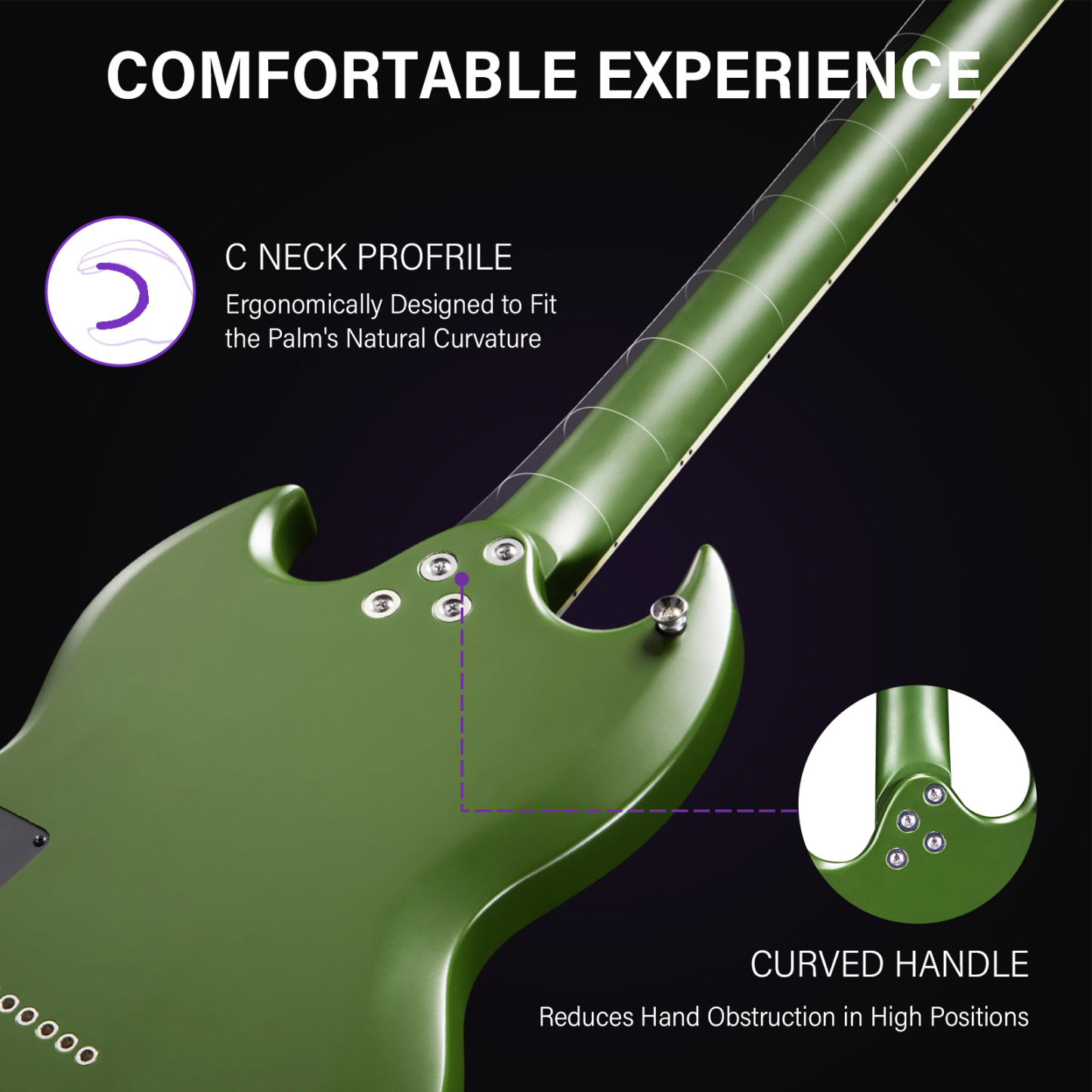 Fesley FSG350 Electric Guitar