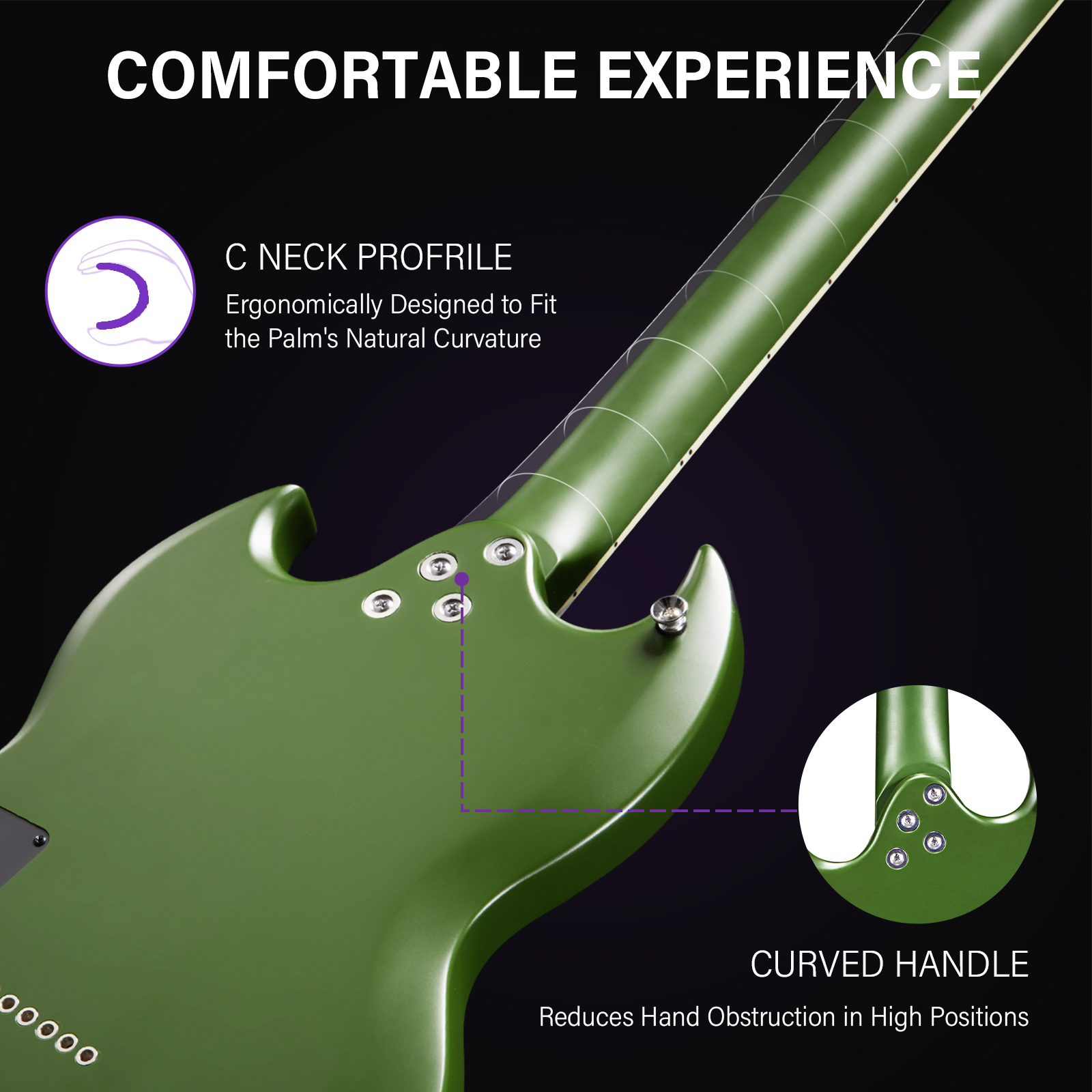 Fesley FSG350 Electric Guitar