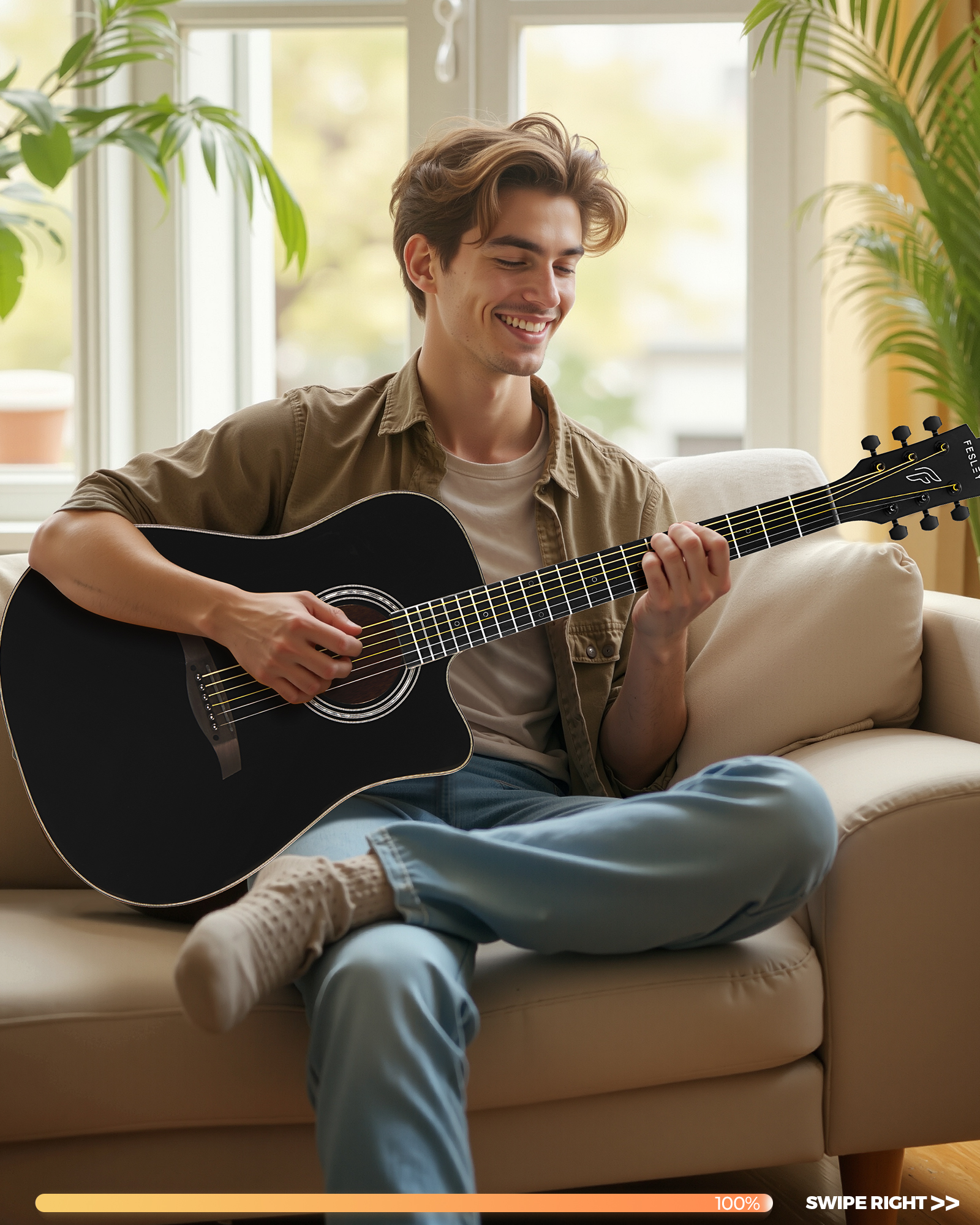 Fesley FD60C Acoustic Guitar Kit