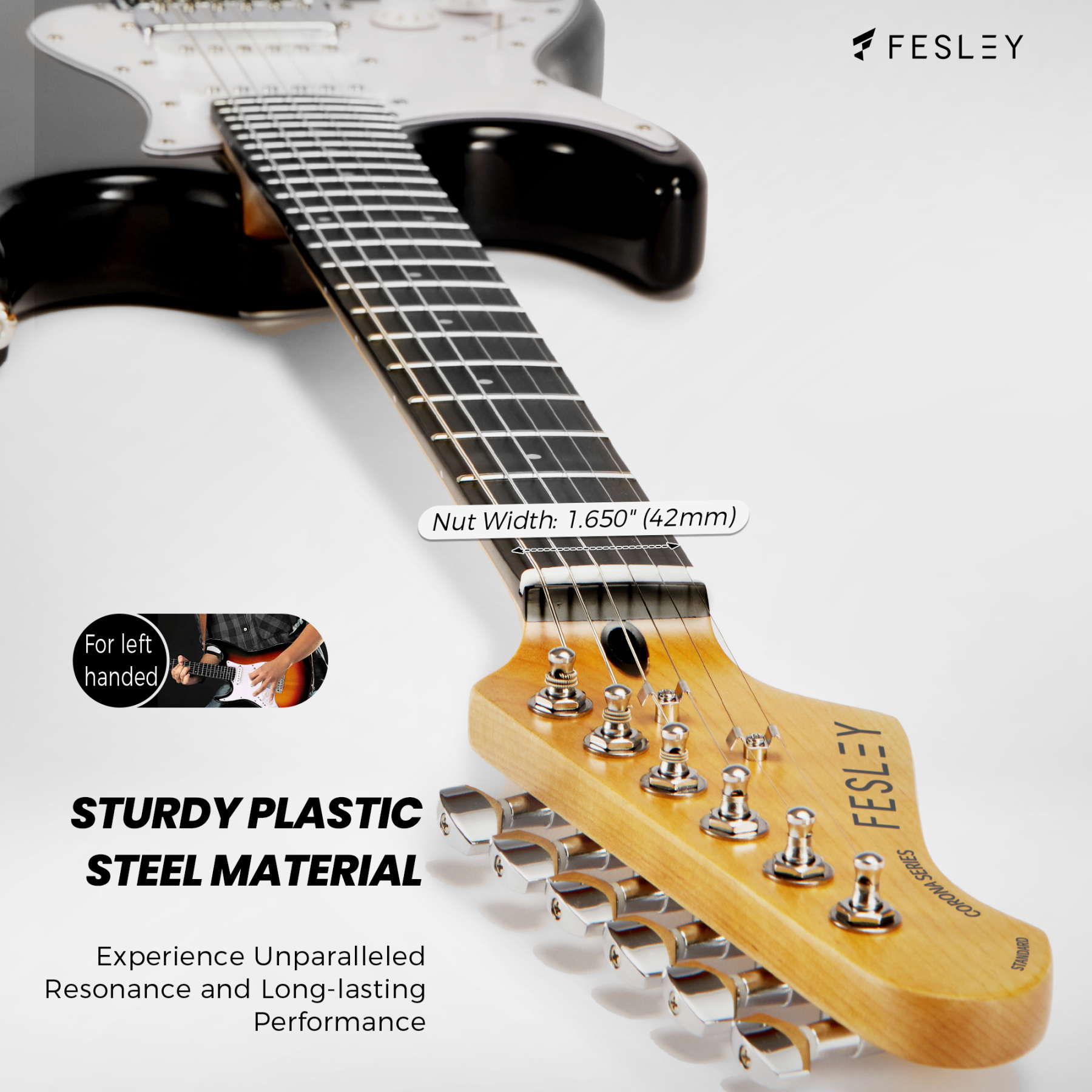 Fesley FST100L Left-Handed Electric Guitar