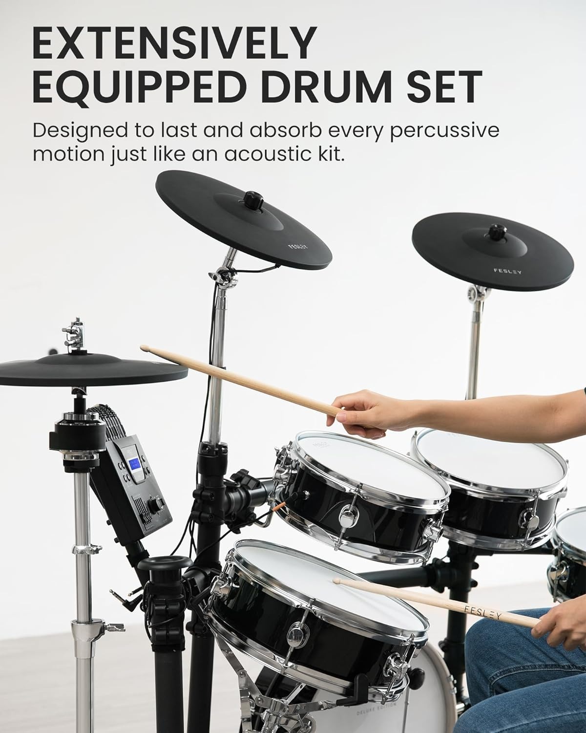 Fesley FED1500W Electric Drum Set