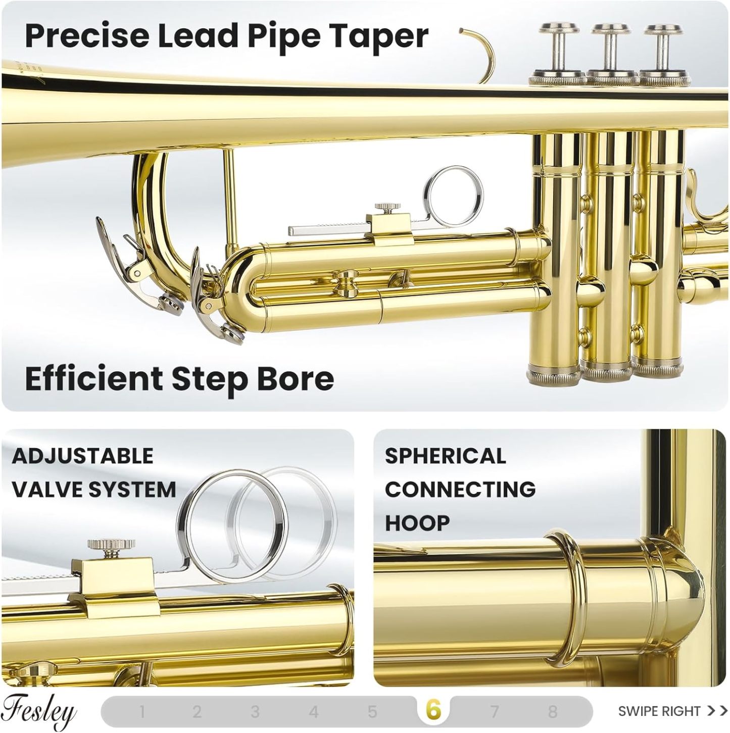 Fesley Bb Standard Trumpet Set