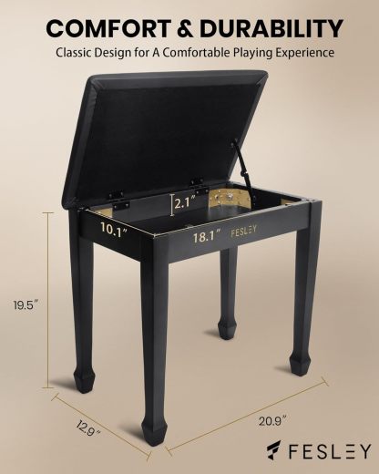Fesley FPB10D Piano Bench