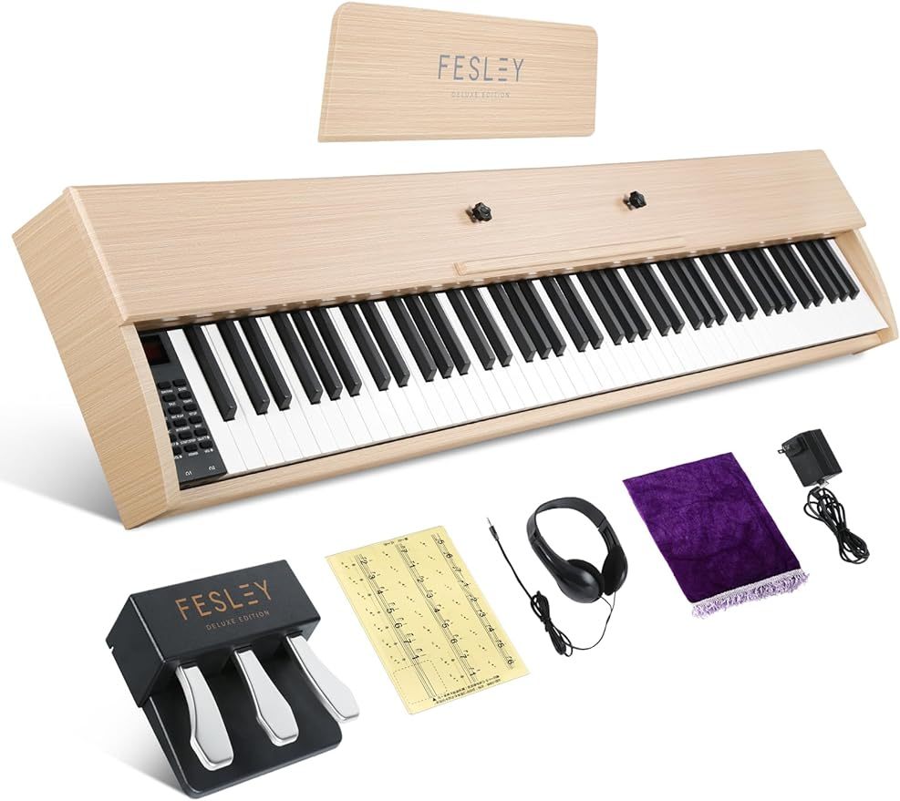Fesley FEP660 Semi-Weighted Digital Piano Beige