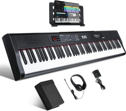 Fesley FEP160 Bluetooth Piano Keyboard 88 Keys