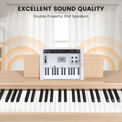 Fesley FEP660 Semi-Weighted Digital Piano Beige