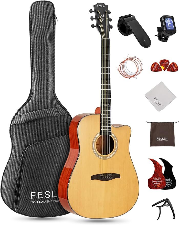 Fesley FD60C 41” Acoustic Guitar