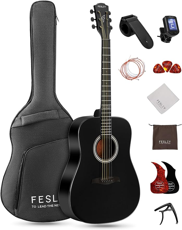 Fesley FD60 Dreadnought Acoustic Guitar