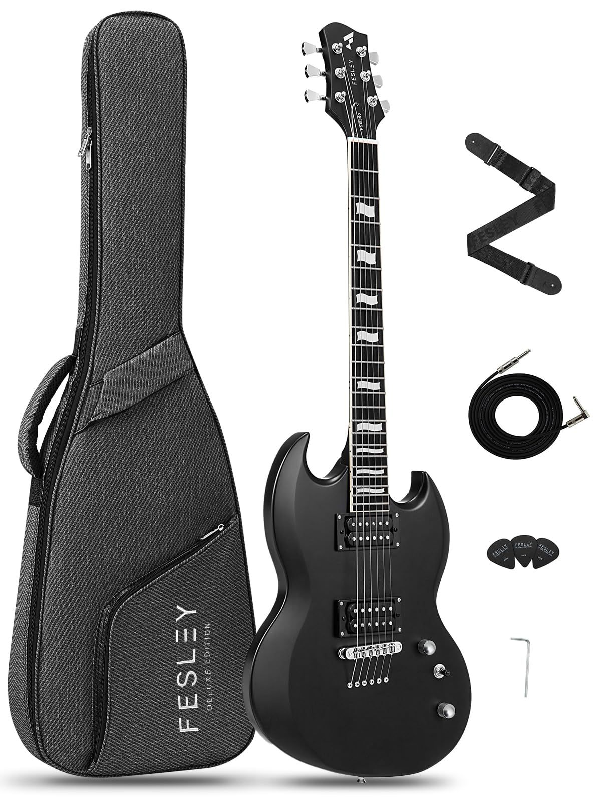 Fesley FSG350 Electric Guitar – Fesleymusic Fesley FSG350 Electric Guitar – Fesleymusic