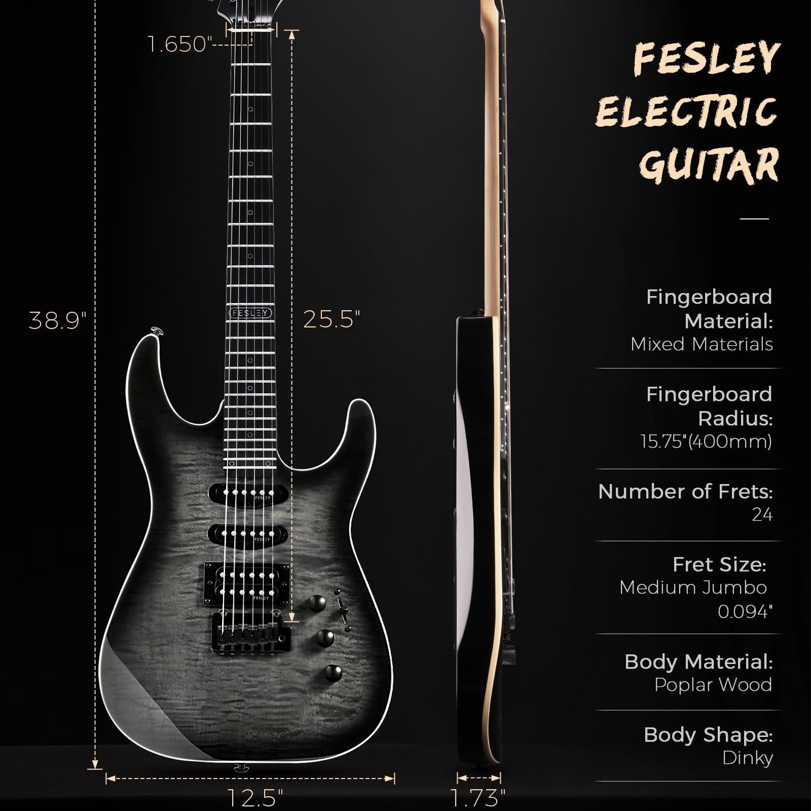 Fesley FDK800 Electric Guitar