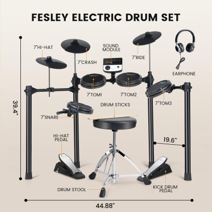 Fesley FED200 Electric Drum Set