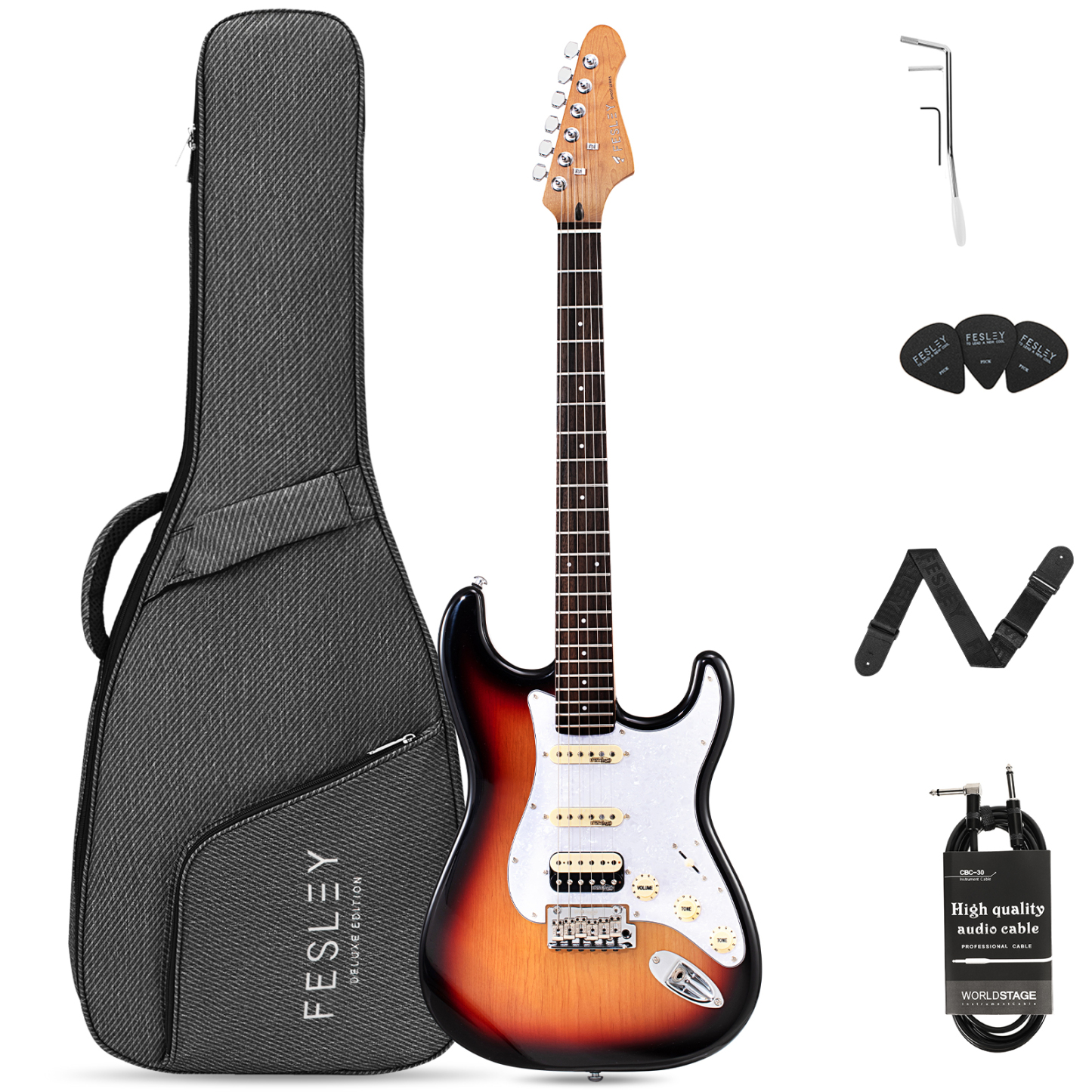 Fesley FST1000 39" Electric Guitar