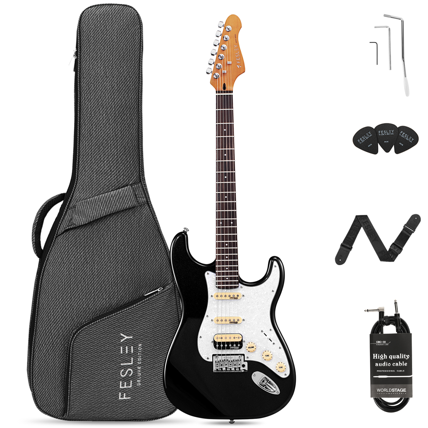 Fesley FST1000 39" Electric Guitar