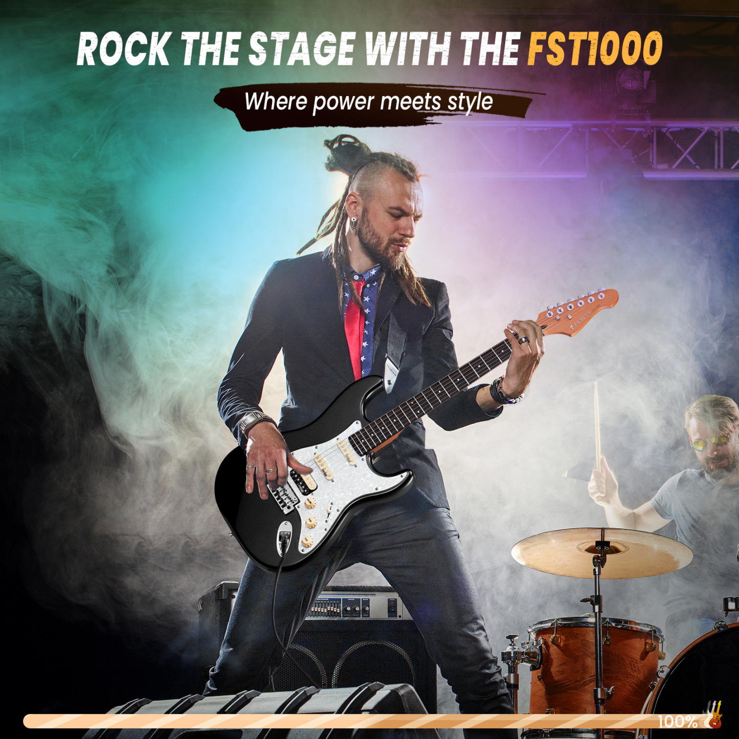 Fesley FST1000 39" Electric Guitar