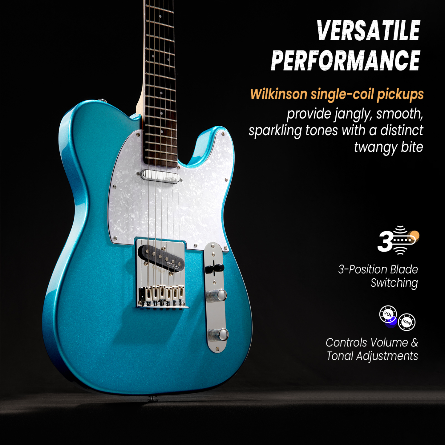 Fesley FTC1000 39" TL Style Electric Guitar