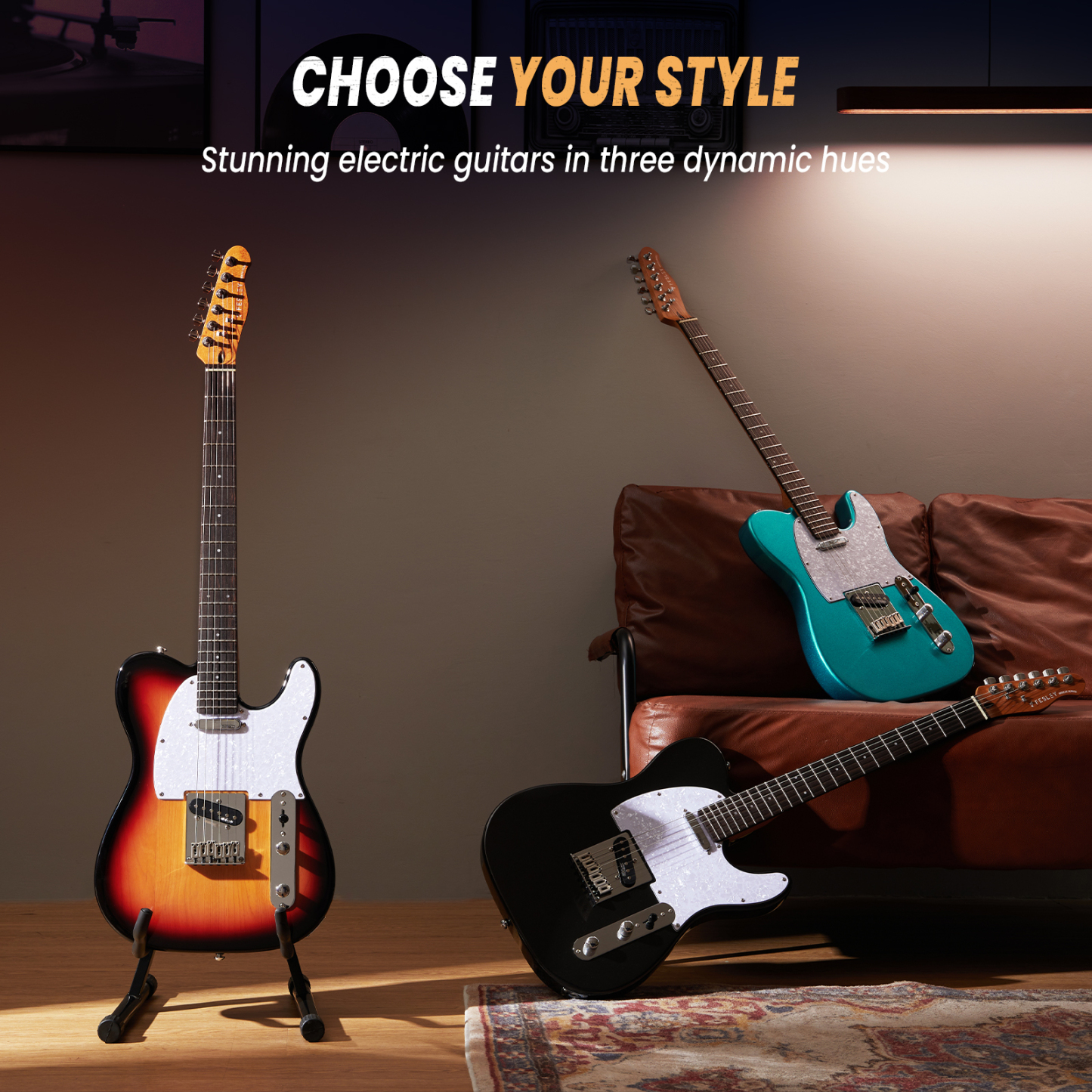 Fesley FTC1000 39" TL Style Electric Guitar