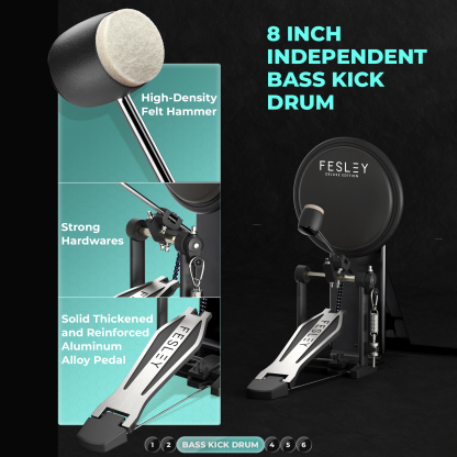 Fesley FED1000 Electric Drum Set
