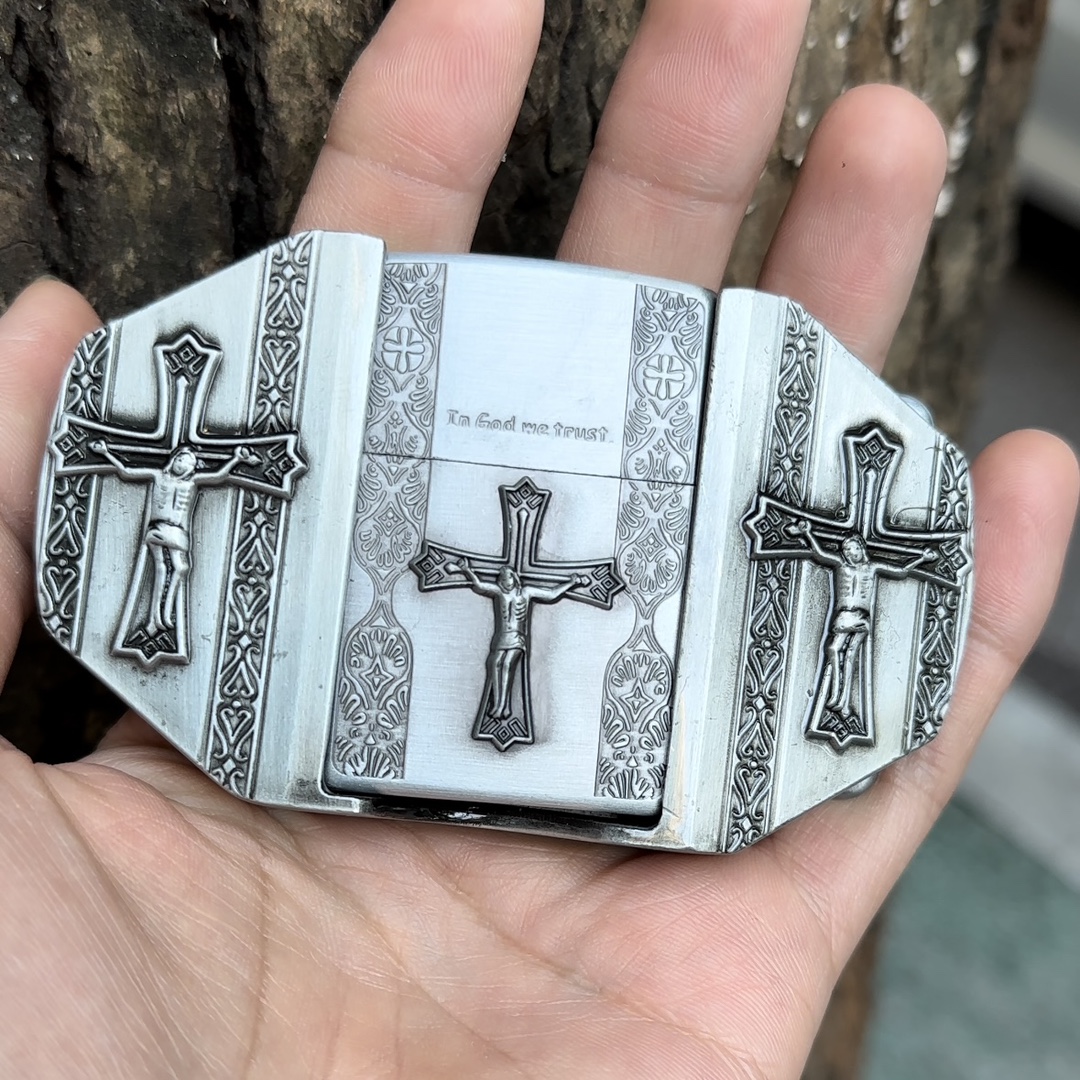 🔥2024 Early Father’s Day Promotion - Belt Buckle With Hidden Lighter