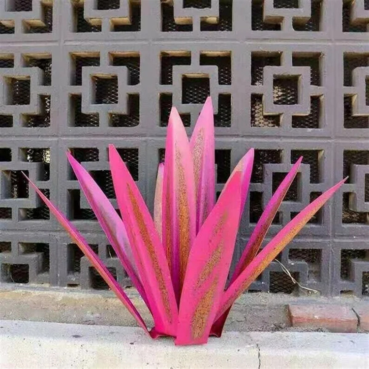 LAST DAY PROMOTION 75% OFF - 🌵Anti-rust Metal Tequila  Agave Plant-Perfect for garden