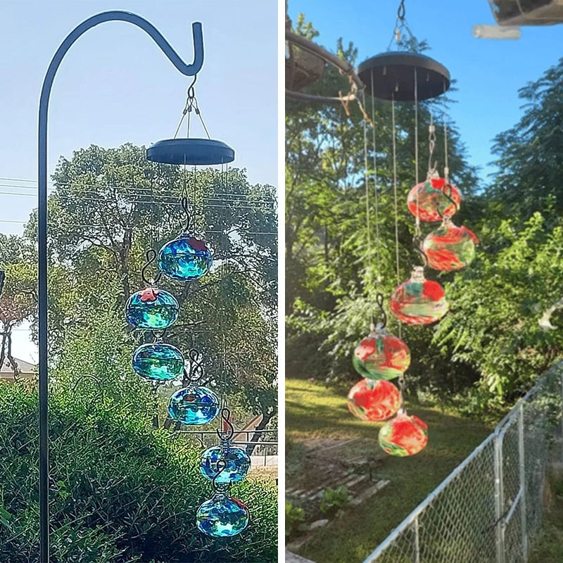 2024 New Charming Wind Chimes Hummingbird feeders Garden Decor
