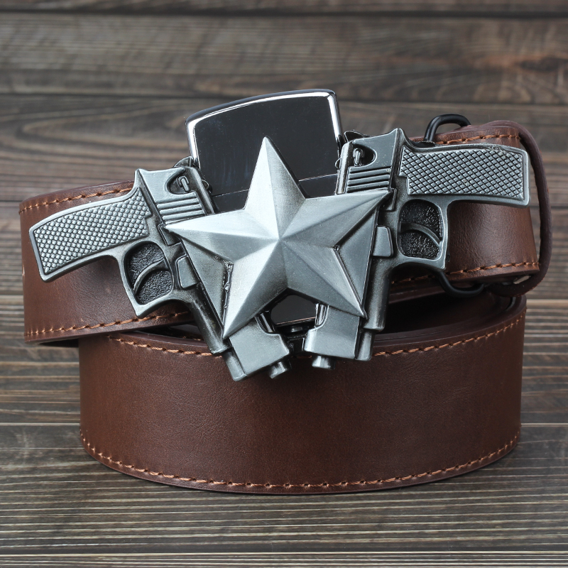 🔥2024 Early Father’s Day Promotion - Belt Buckle With Hidden Lighter