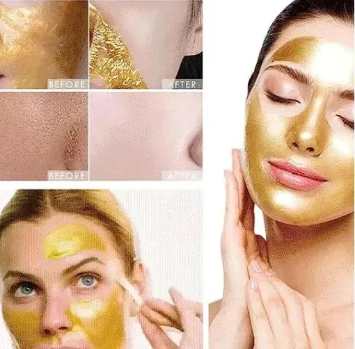 GOLD FOIL PEEL-OFF MASK